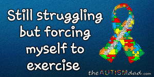 Read more about the article Still struggling but forcing myself to exercise