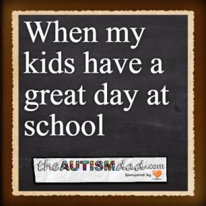Read more about the article When my kids have a great day at school
