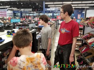 Read more about the article Do you know how much fun shoe shopping is for two kids with #Autism?