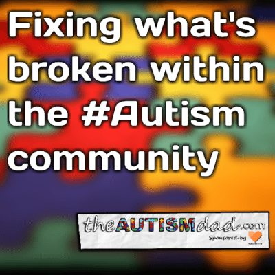 Read more about the article Fixing what’s broken within the #Autism community