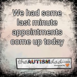 Read more about the article We had some last minute appointments come up today