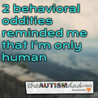 Read more about the article 2 behavioral oddities reminded me that I’m only human