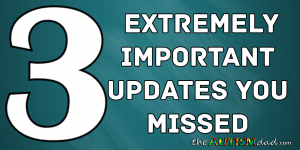 Read more about the article 3 extremely important updates you missed