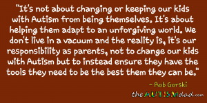 Read more about the article It’s not about changing our kids with #Autism because we don’t except them for who they are