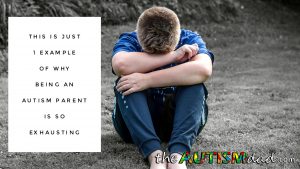 Read more about the article This is just 1 example of why being an #Autism parent is so exhausting