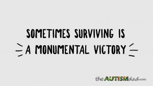 Read more about the article Sometimes surviving is a monumental victory