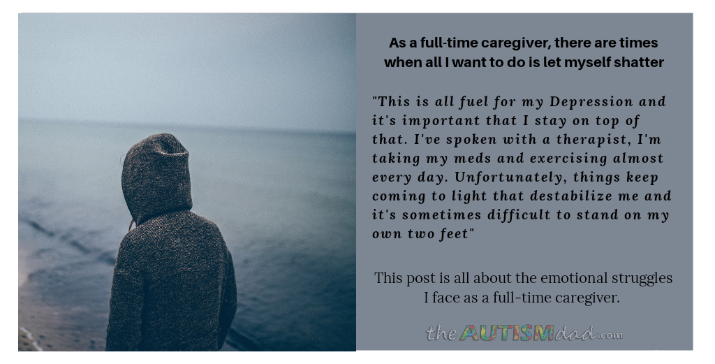 Read more about the article As a full-time caregiver, there are times when all I want to do is let myself shatter