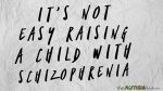 It’s not easy raising a child with #schizophrenia
