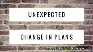 Read more about the article Unexpected change in plans