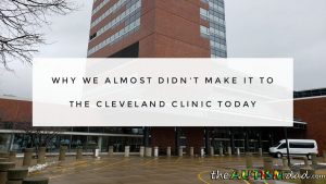 Read more about the article Why we almost didn’t make it to the @ClevelandClinic today