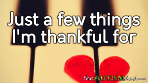 Read more about the article Just a few things I’m thankful for