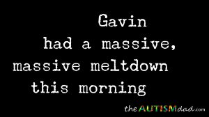Read more about the article Gavin had a massive, massive meltdown this morning