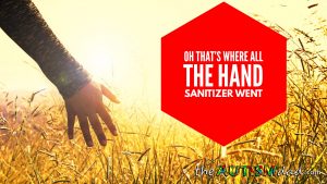 Read more about the article Oh that’s where all the hand sanitizer went