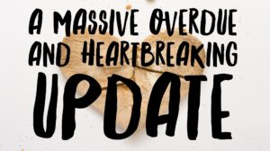 Read more about the article A massive overdue and heartbreaking update