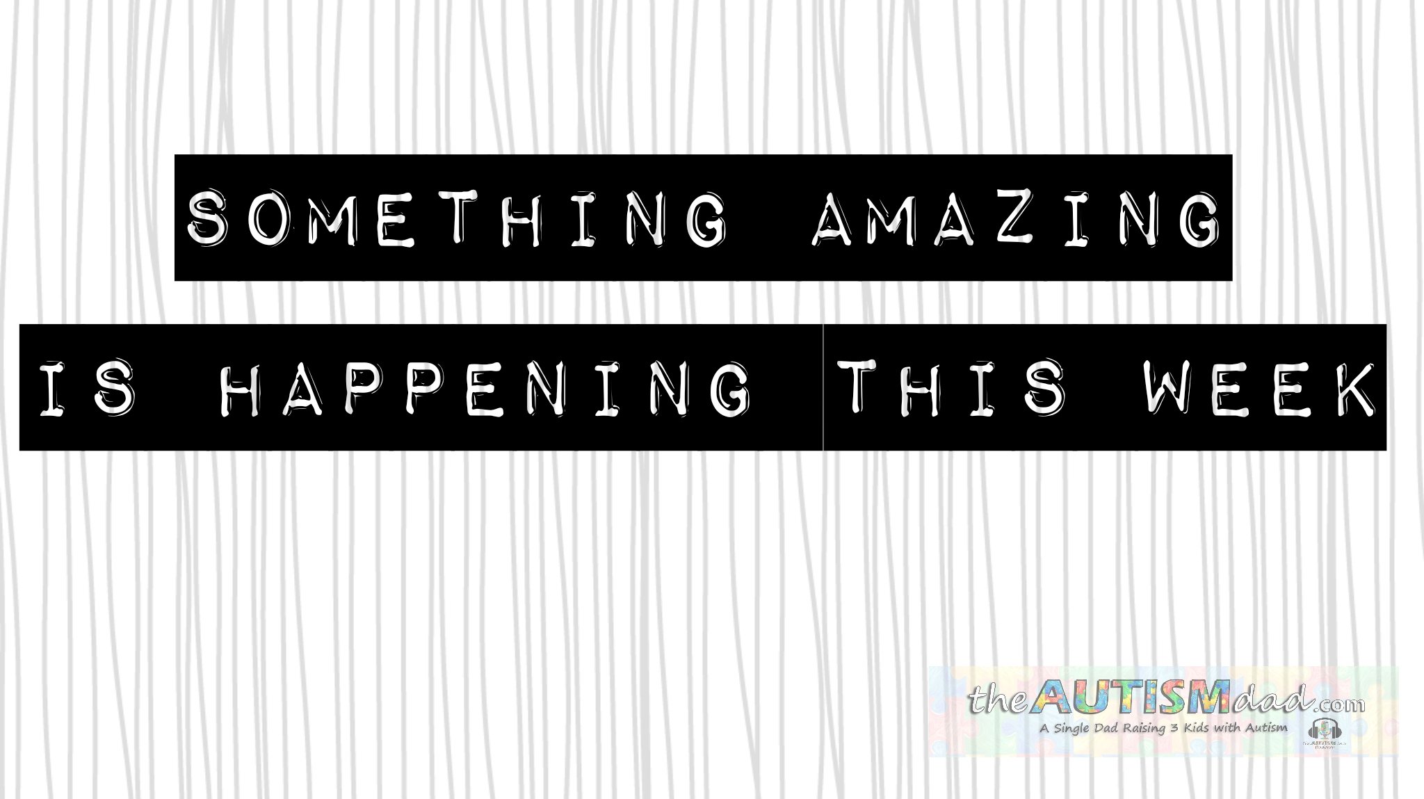 Read more about the article Something amazing is happening this week