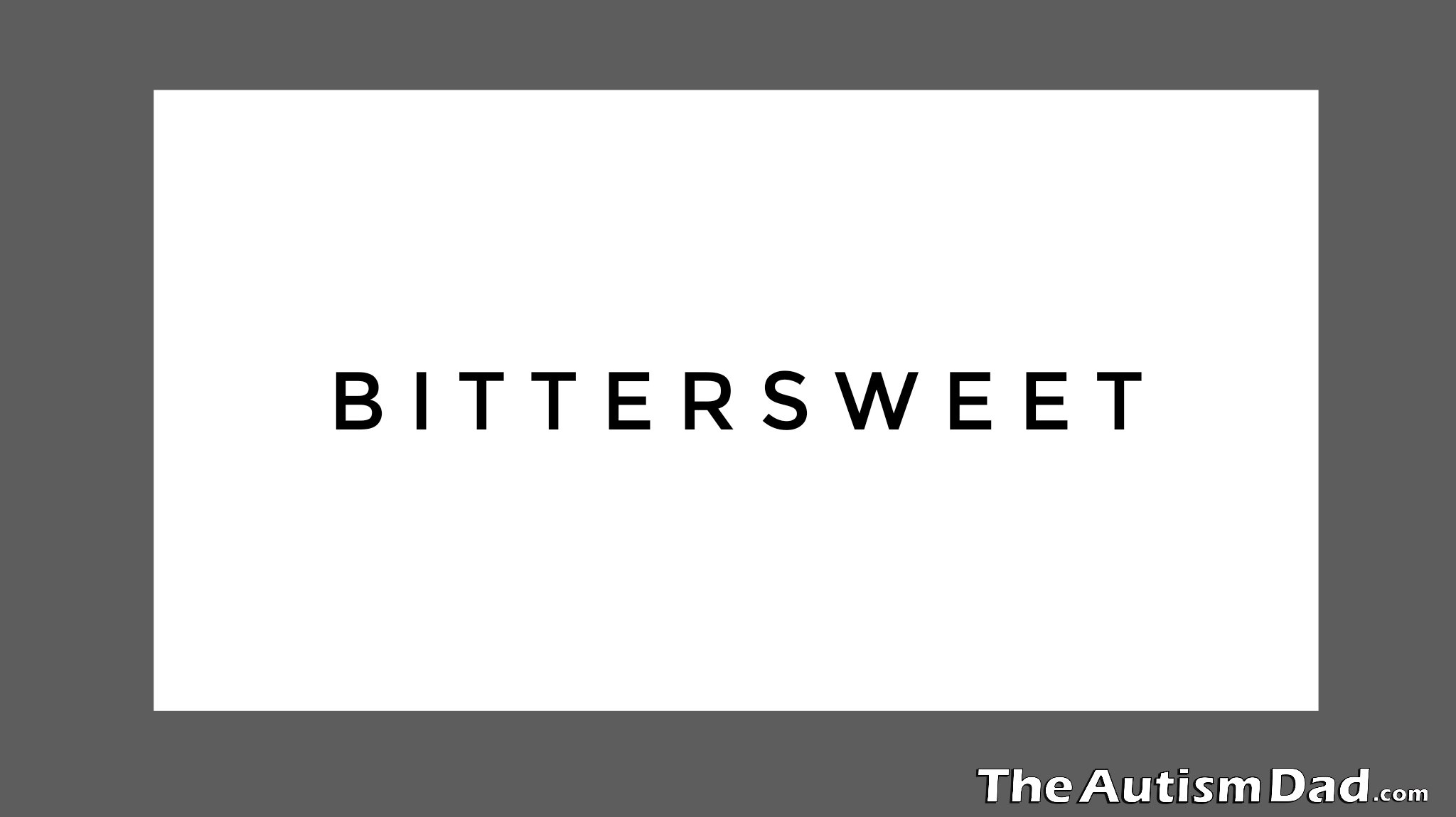 Read more about the article Bittersweet