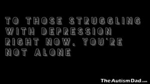 Read more about the article To those struggling with #depression right now, you’re not alone