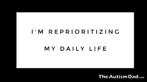 Read more about the article I’m reprioritizing my daily life