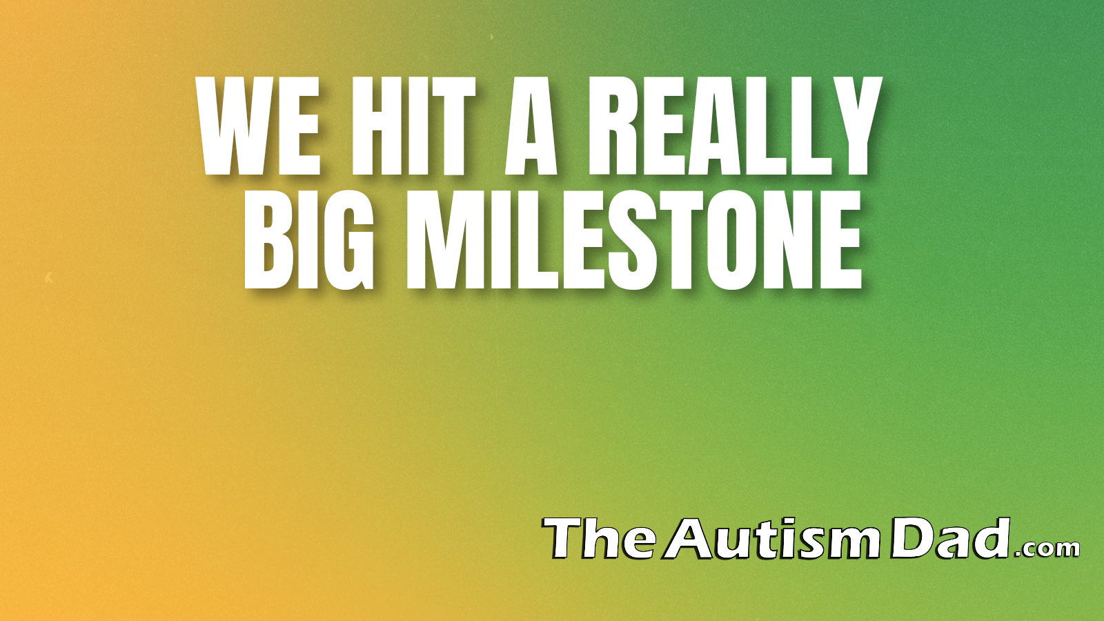 Read more about the article We hit a really big milestone