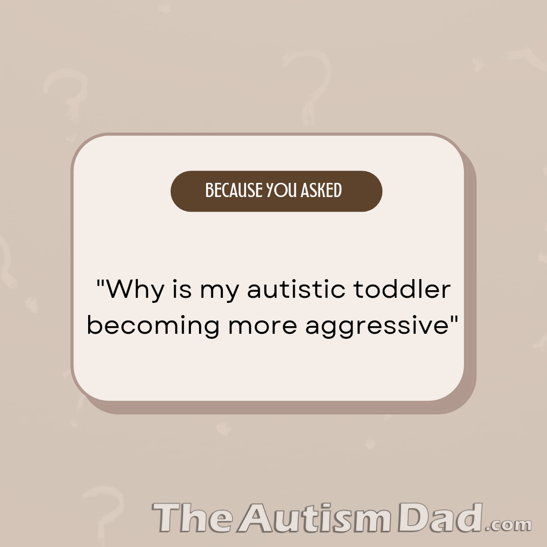 Read more about the article Why is my #autistic toddler becoming more aggressive?