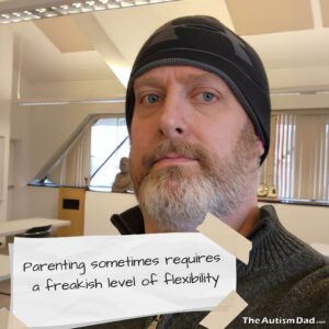 Read more about the article Parenting sometimes requires a freakish level of flexibility