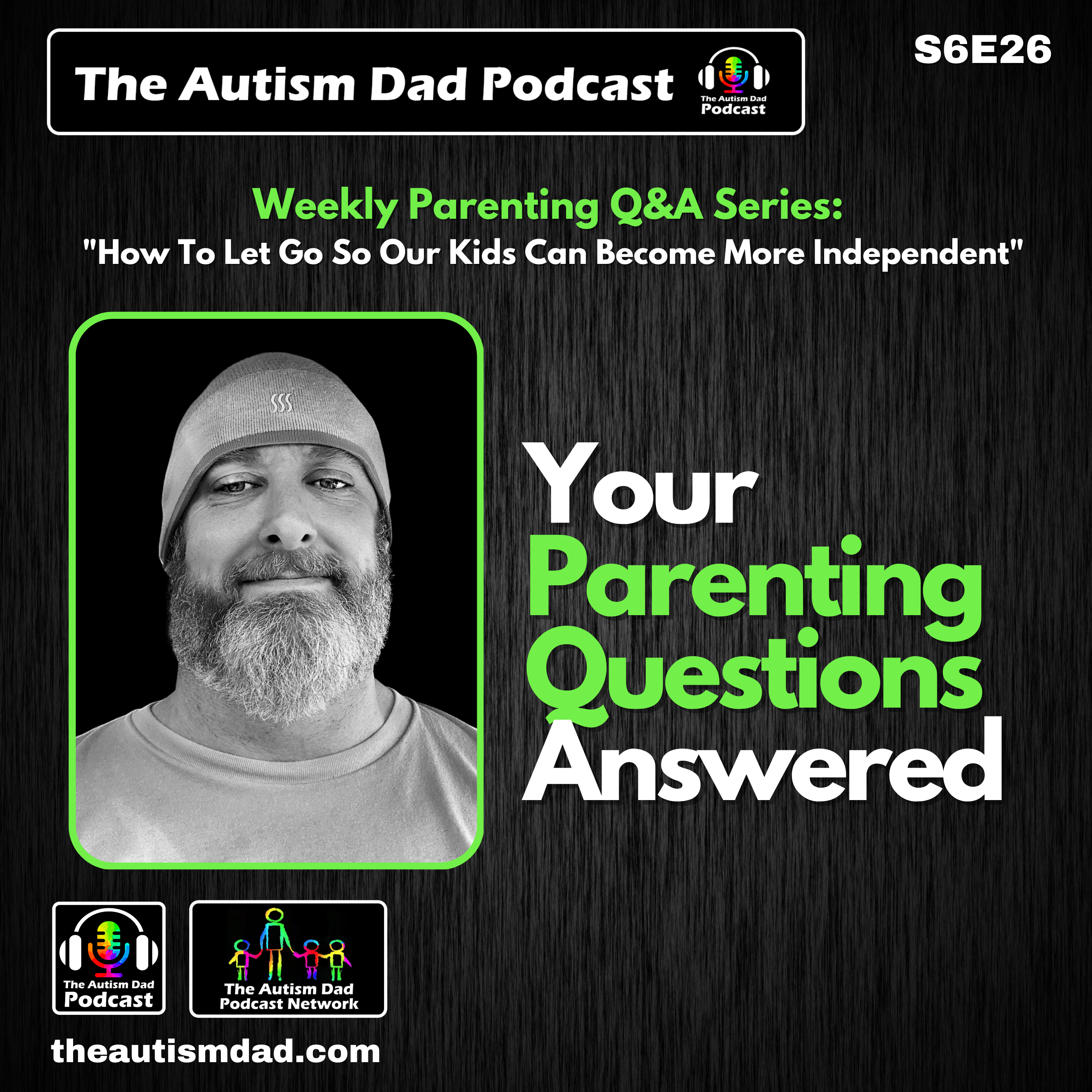 Read more about the article Weekly Parenting Q&A: How to let go so our kids can become more independent (S6E26)