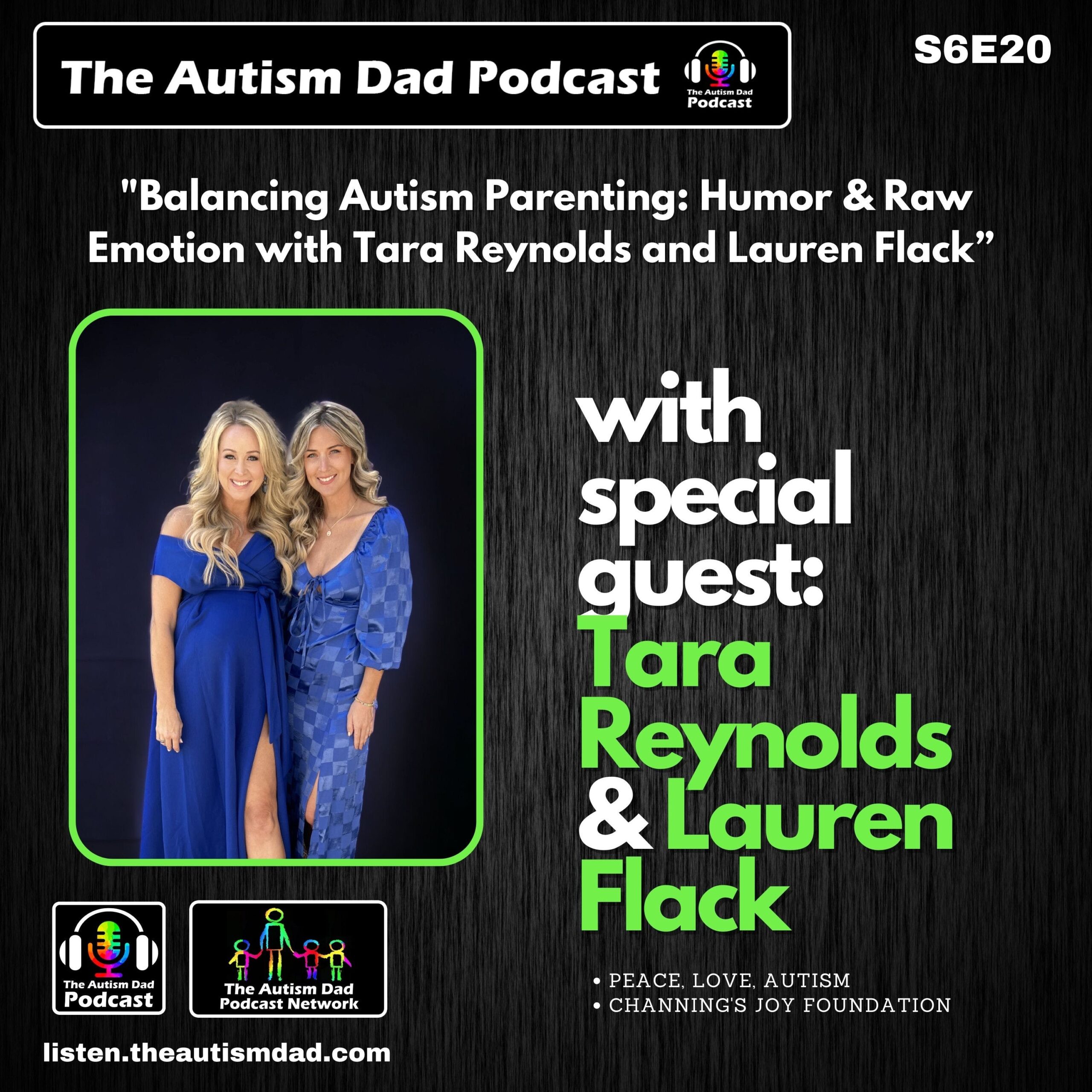 Read more about the article Balancing Autism Parenting: Humor and Raw Emotion with Tara Reynolds and Lauren Flack (S6E20)