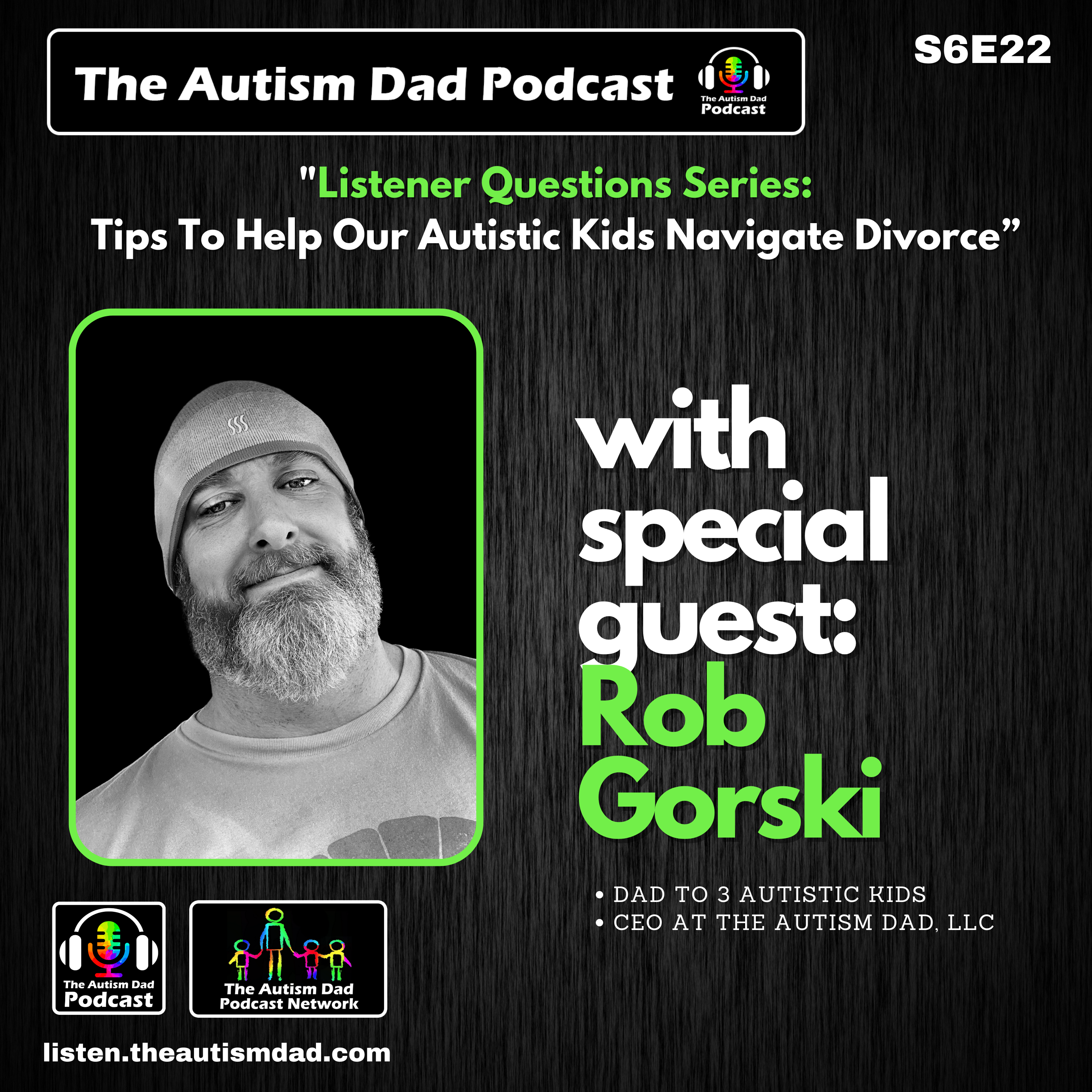 Read more about the article Listener Question Series: How To Help Our Autistic Kids Navigate Divorce (S6E22)