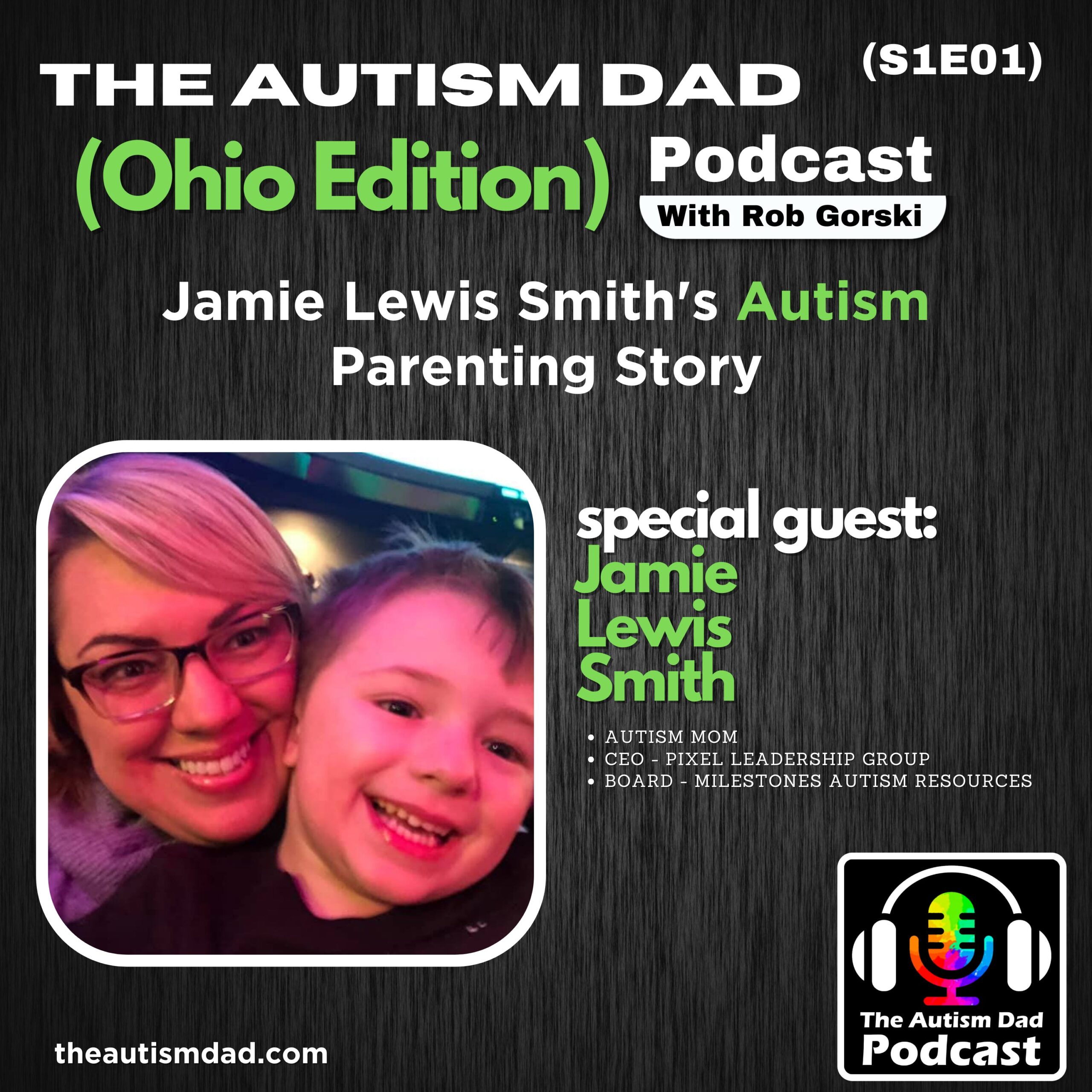 Read more about the article Jamie Lewis Smith’s Autism Parenting Story (S1E01)